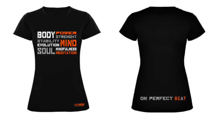 T-shirt S/M/L/XL (Montecarlo woman Preto)