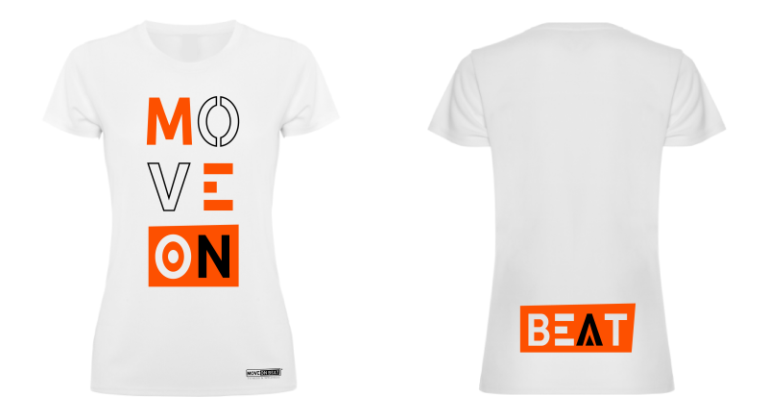 T-shirt S/M/L/XL (Montecarlo woman Branco)