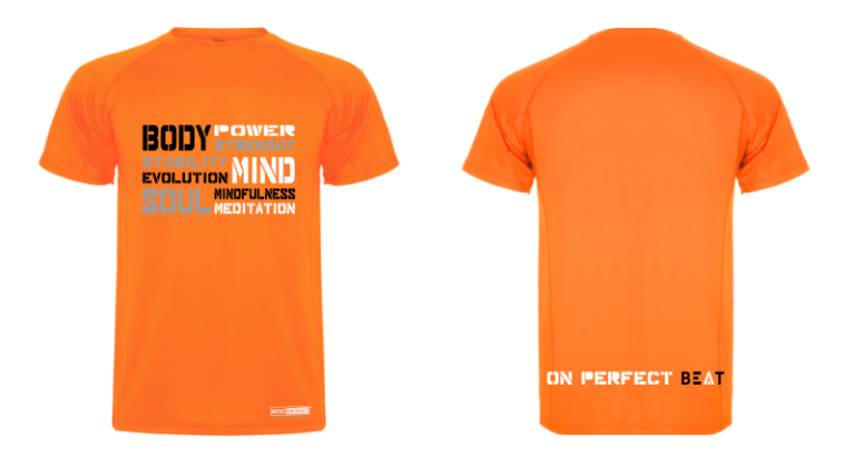 T-shirt S/M/L/XL (Montecarlo Laranja)