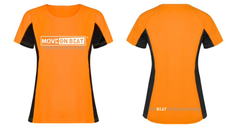 T-shirt S/M/L/XL (Shangai woman Laranja)